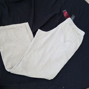 Lane Bryant Soft Cordeuroy Pants 18 Khaki